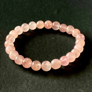 ROSE QUARTZ CRYSTAL BRACELET